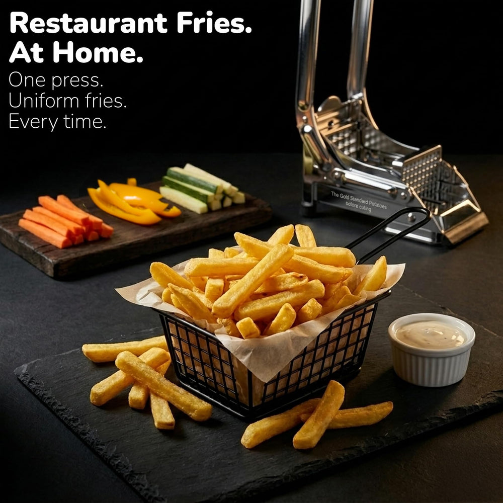 POP coupe-frites rangement compact dans tiroir pour gain de place