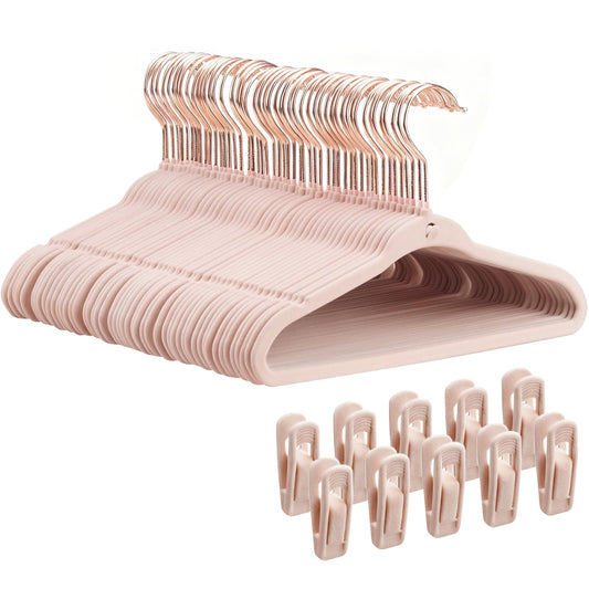 POPUBB lot de 50 cintres bébé face packaging praticité rangement