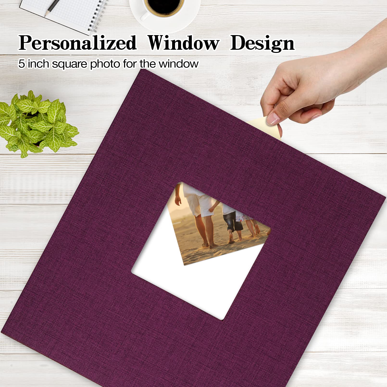 potricher fenêtre de couverture 5x5 personnalisable pour identification