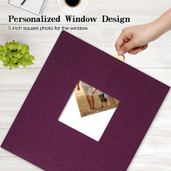 potricher fenêtre de couverture 5x5 personnalisable pour identification