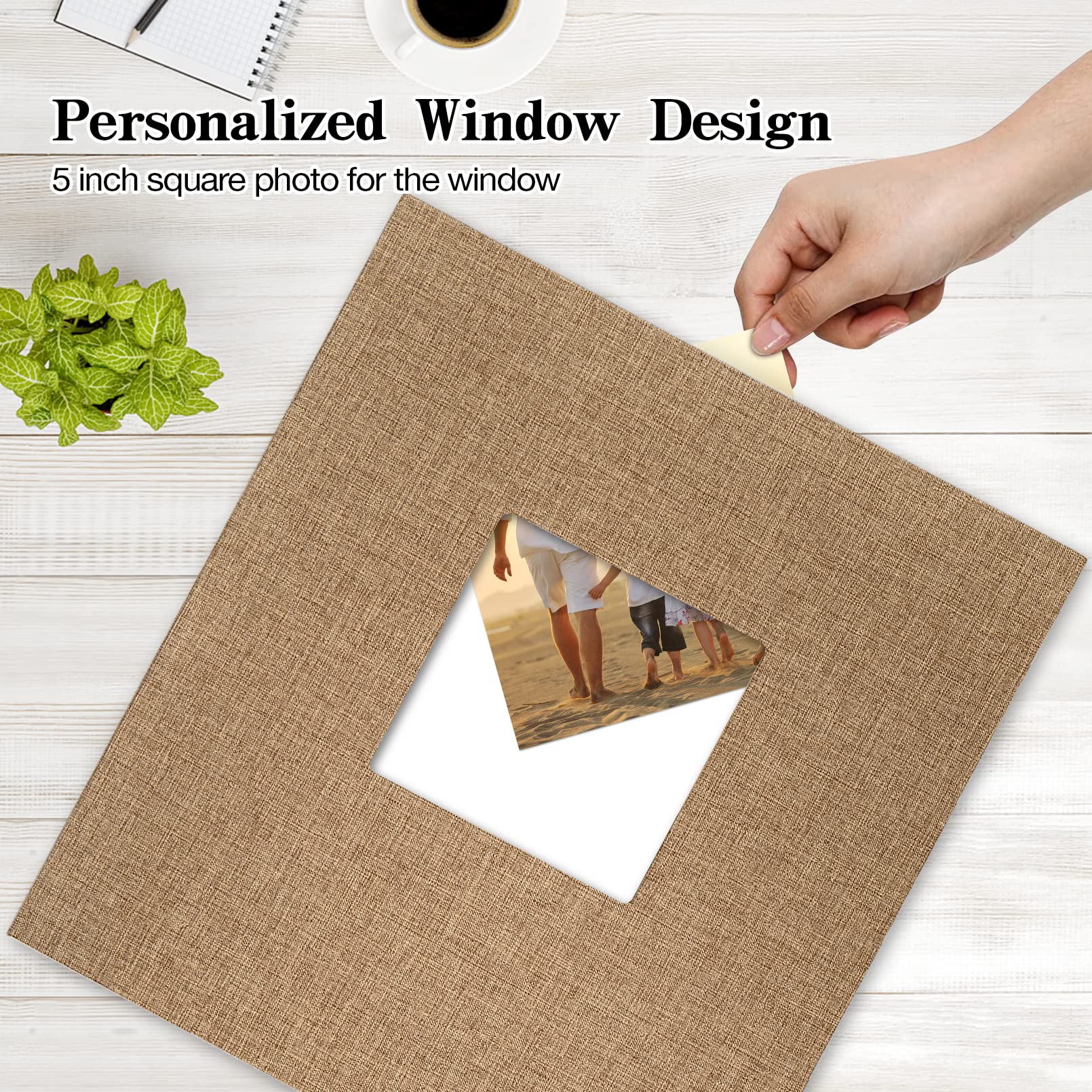 potricher fenêtre de couverture 5x5 personnalisable pour identification rapide