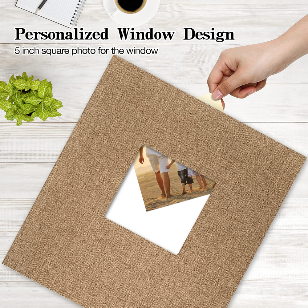 potricher fenêtre de couverture 5x5 personnalisable pour identification rapide