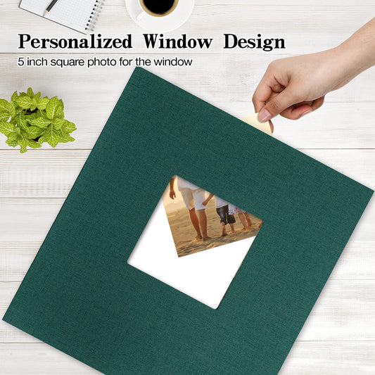 potricher fenêtre 5x5 personnalisable montrant une photo d'accueil