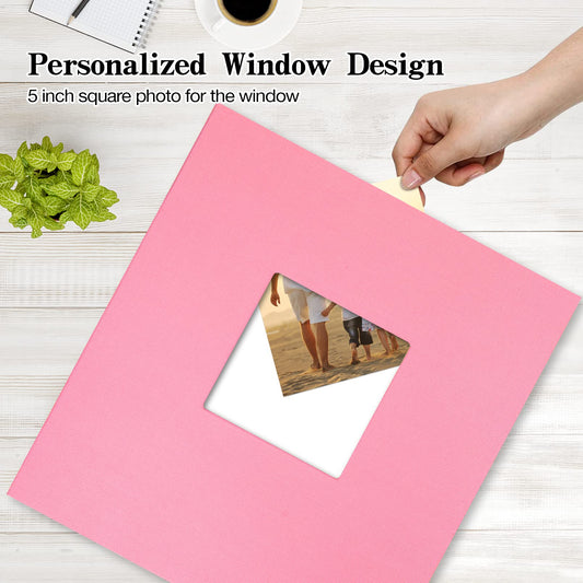 potricher fenêtre 5x5 personnalisable permettant une photo de couverture