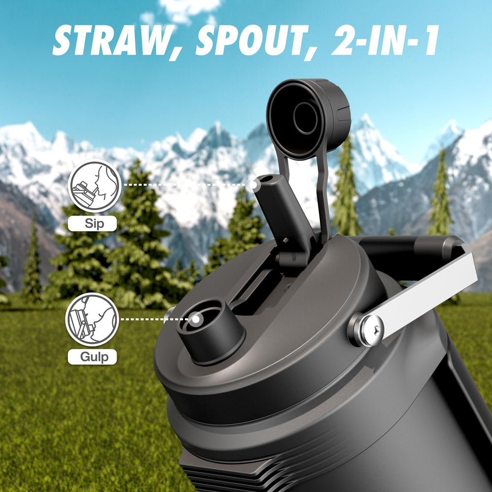 POWCAN large ouverture remplie de glaçons pour refroidissement rapide
