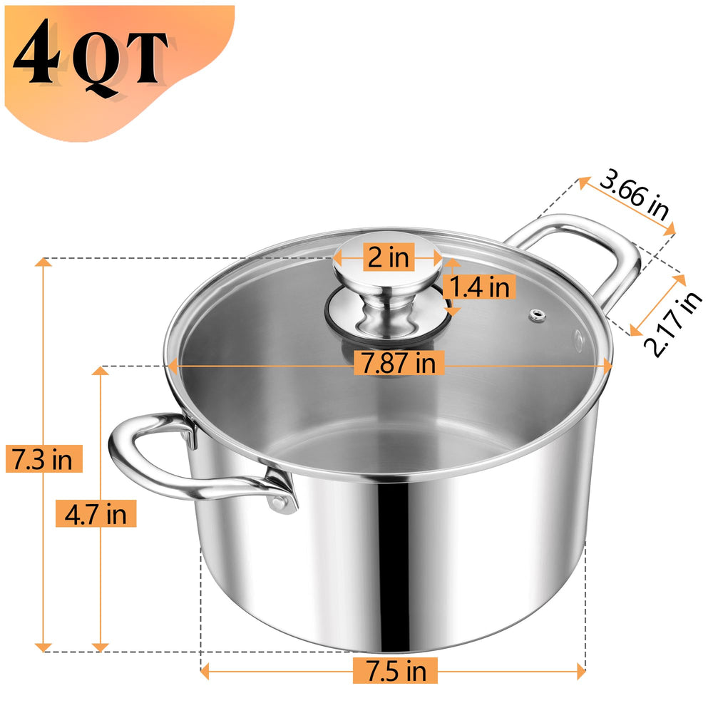 P&P CHEF couvercle en verre visible avec soupape vapeur pour contrôle simple