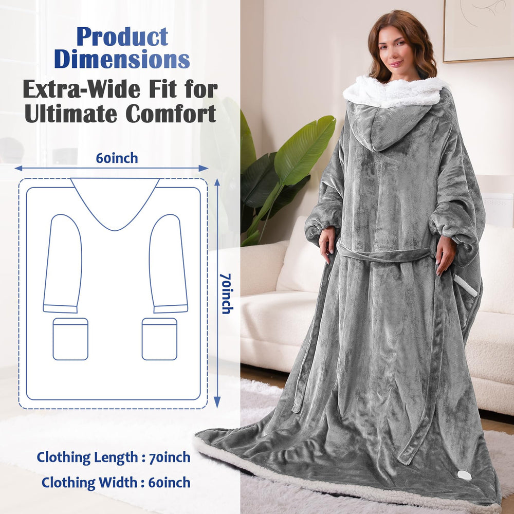 Pravoluxmax doublure en sherpa pelucheuse pour sensation de confort maximal