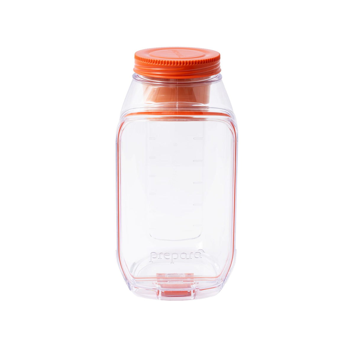 Prepara pod emballage avant montrant l’orange et le format pratique