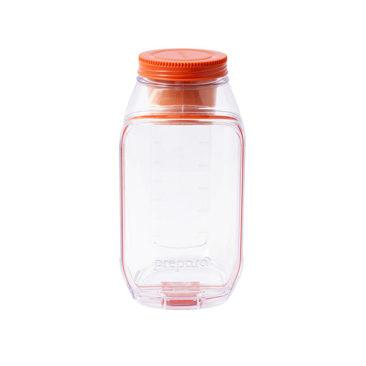 Prepara pod emballage avant montrant l’orange et le format pratique
