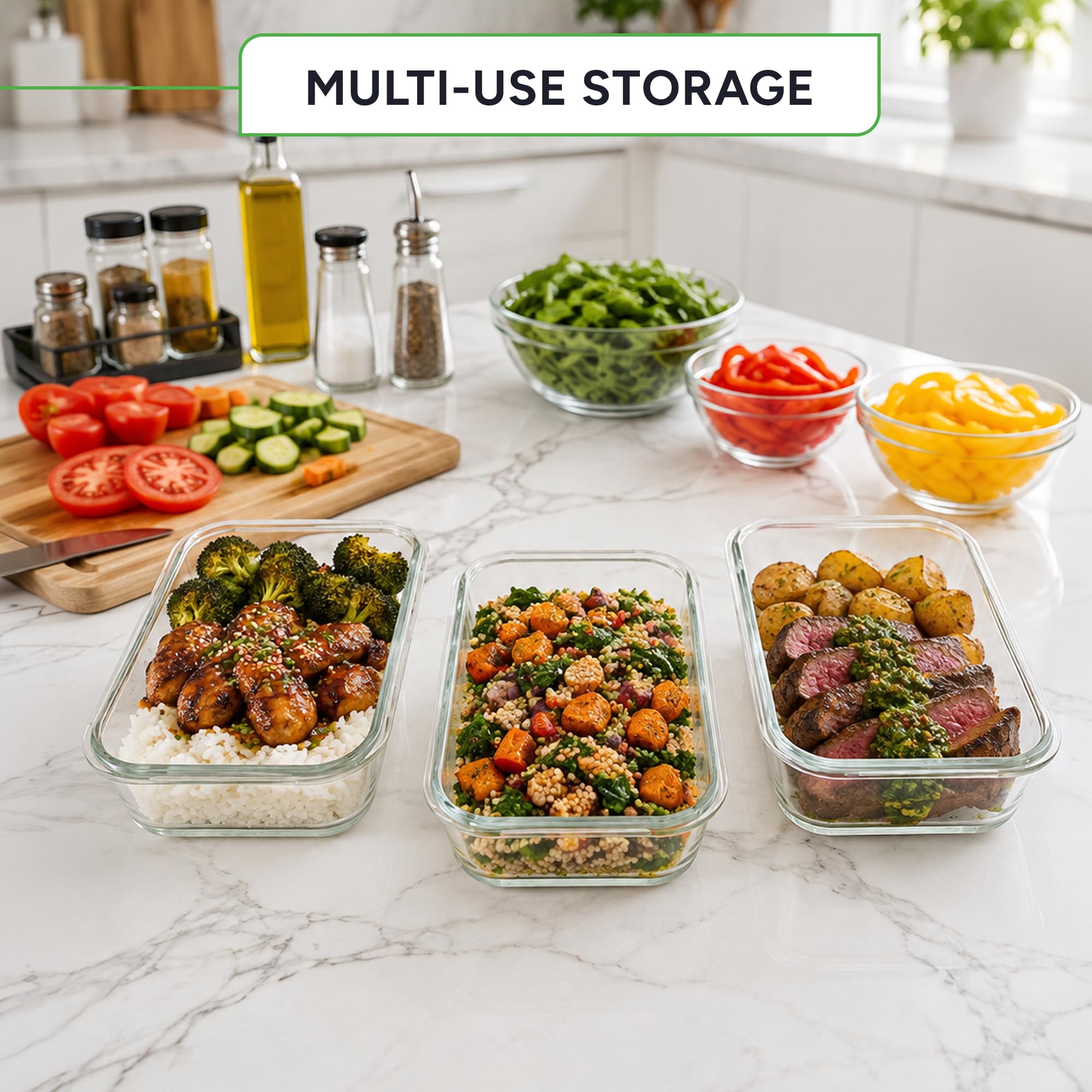 Prep Naturals lunchbag avec contenant montrant transport sûr et pratique