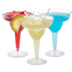 Prestee verre margarita face montrant finition claire et élégante