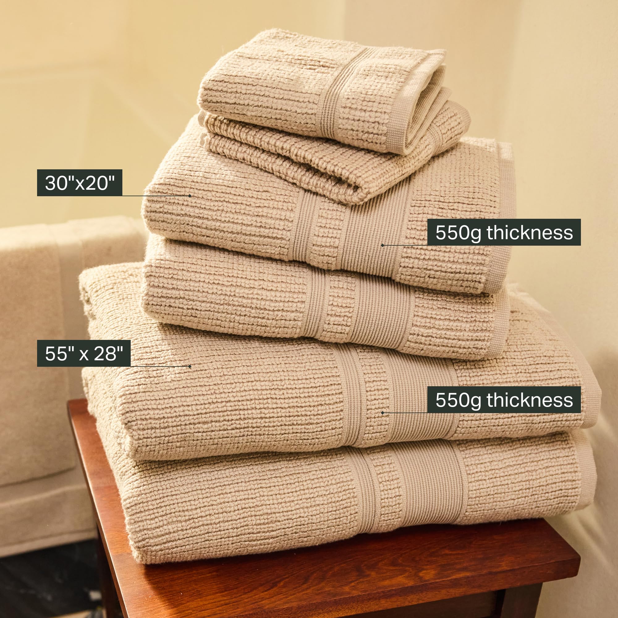 Preston Lane comparaison taille montrant 54,25x26,5 in pour ajustement corps