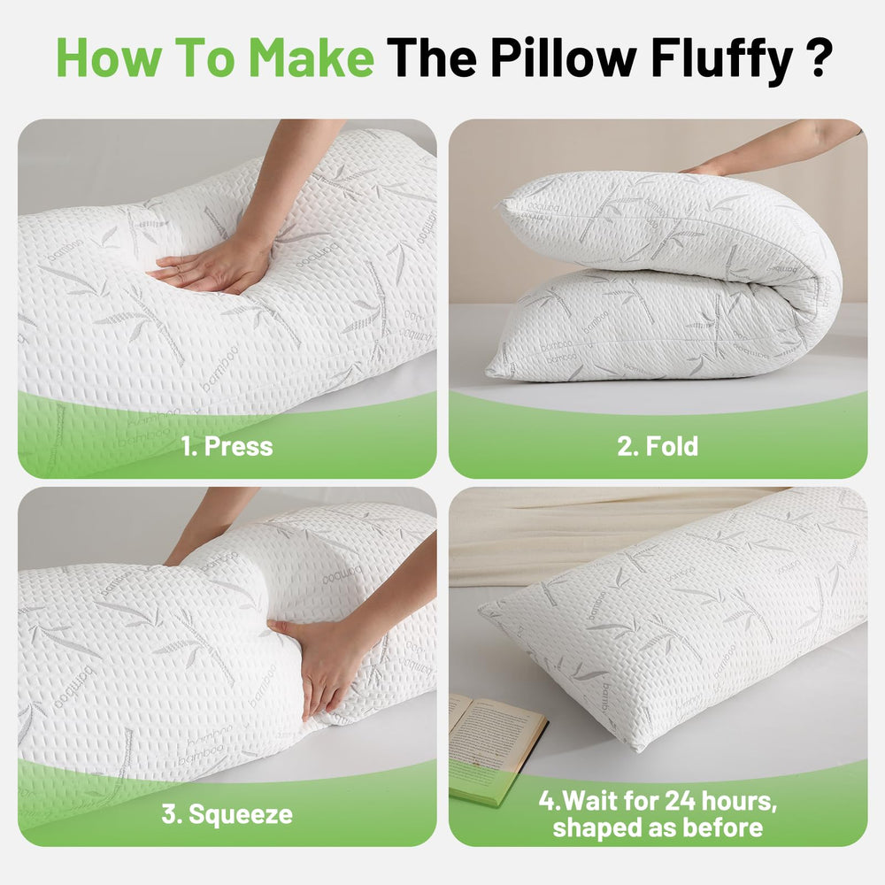 Primesoft coussin taille comparée à une personne pour évaluer proportions