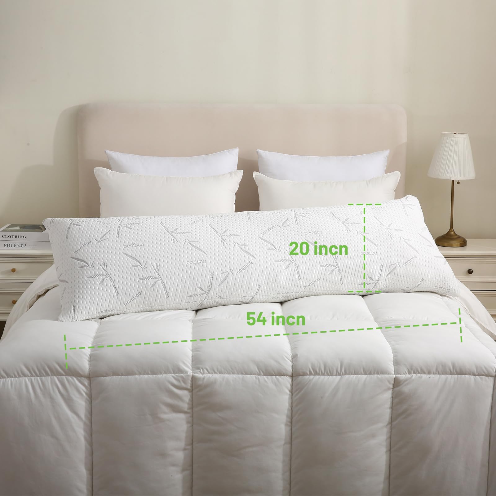 Primesoft coussin en usage sur lit, améliore alignement et relaxation