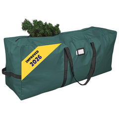 Primode vue frontale du sac de rangement protégeant un sapin, protection et organisation