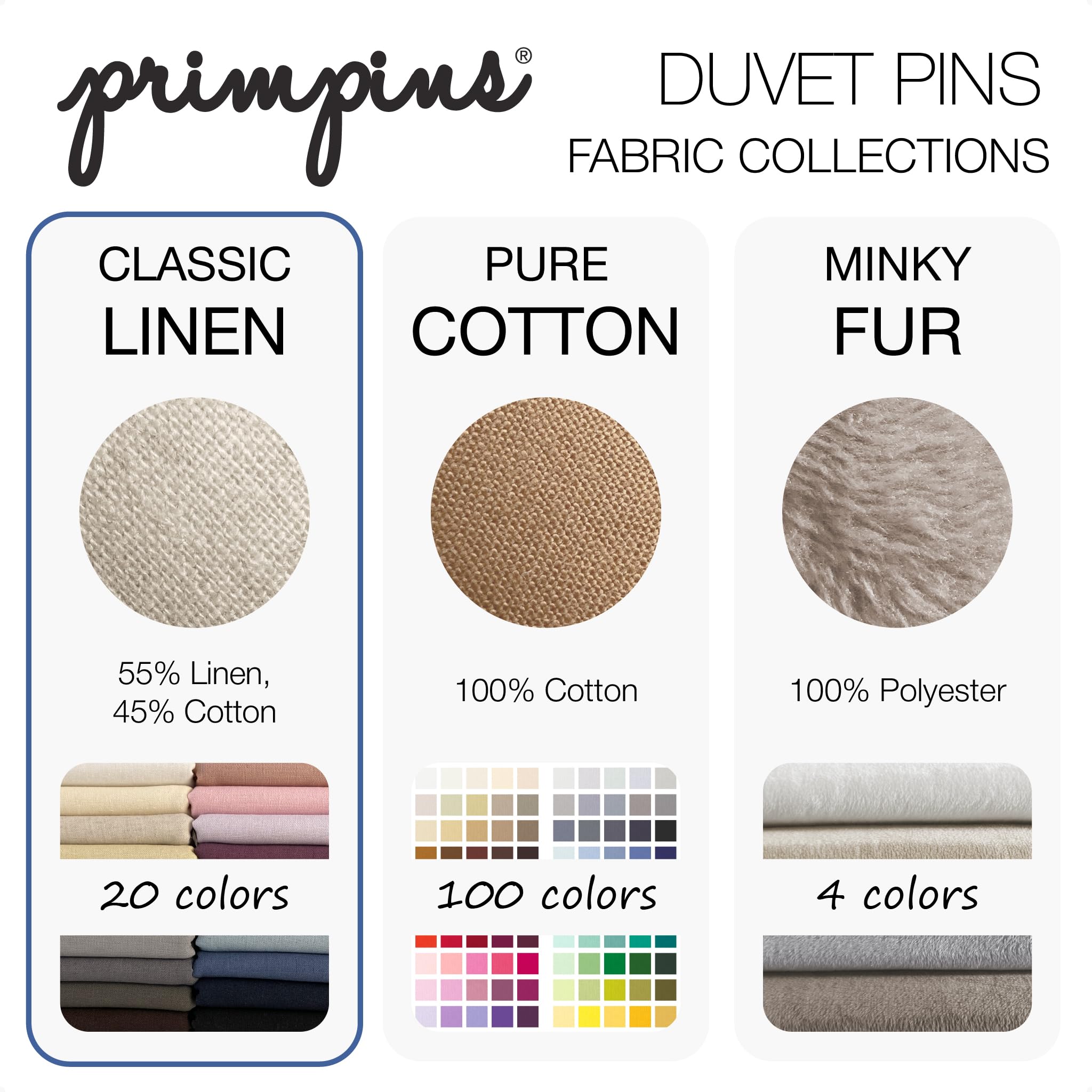 Primpins mise en scène chambre naturelle Primpins offrant look coordonné et confort