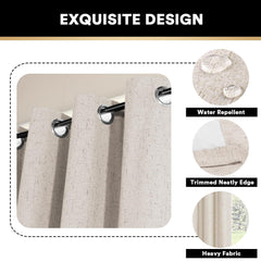 PrinceDeco coupe de la doublure blanche, occultation totale et isolation