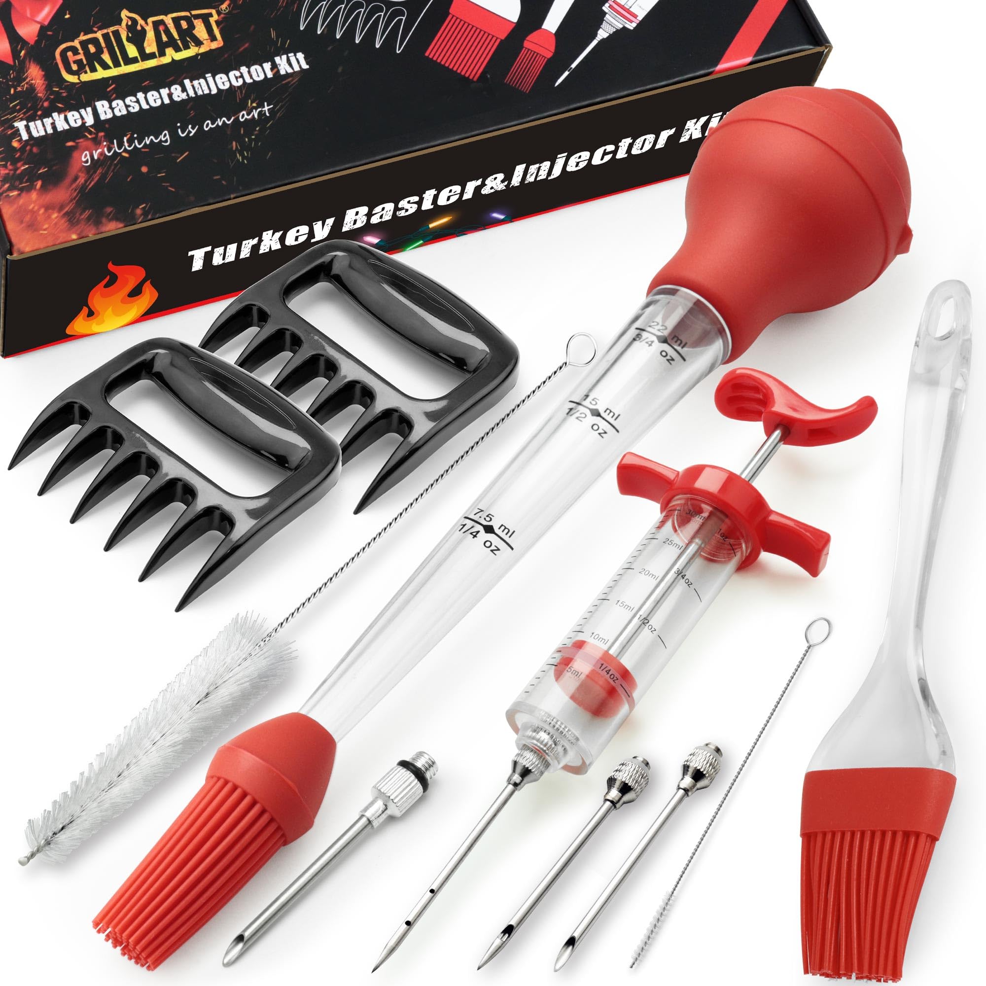 PrinChef face avant du coffret d'injecteur montrant tous les outils et gain de temps