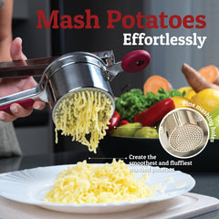 PriorityChef gros plan sur le disque fin montrant la texture lisse obtenue