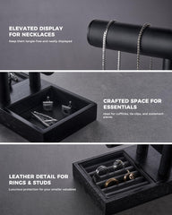 ProCase porte-montres en situation sur une commode facilitant l'accès quotidien aux accessoires