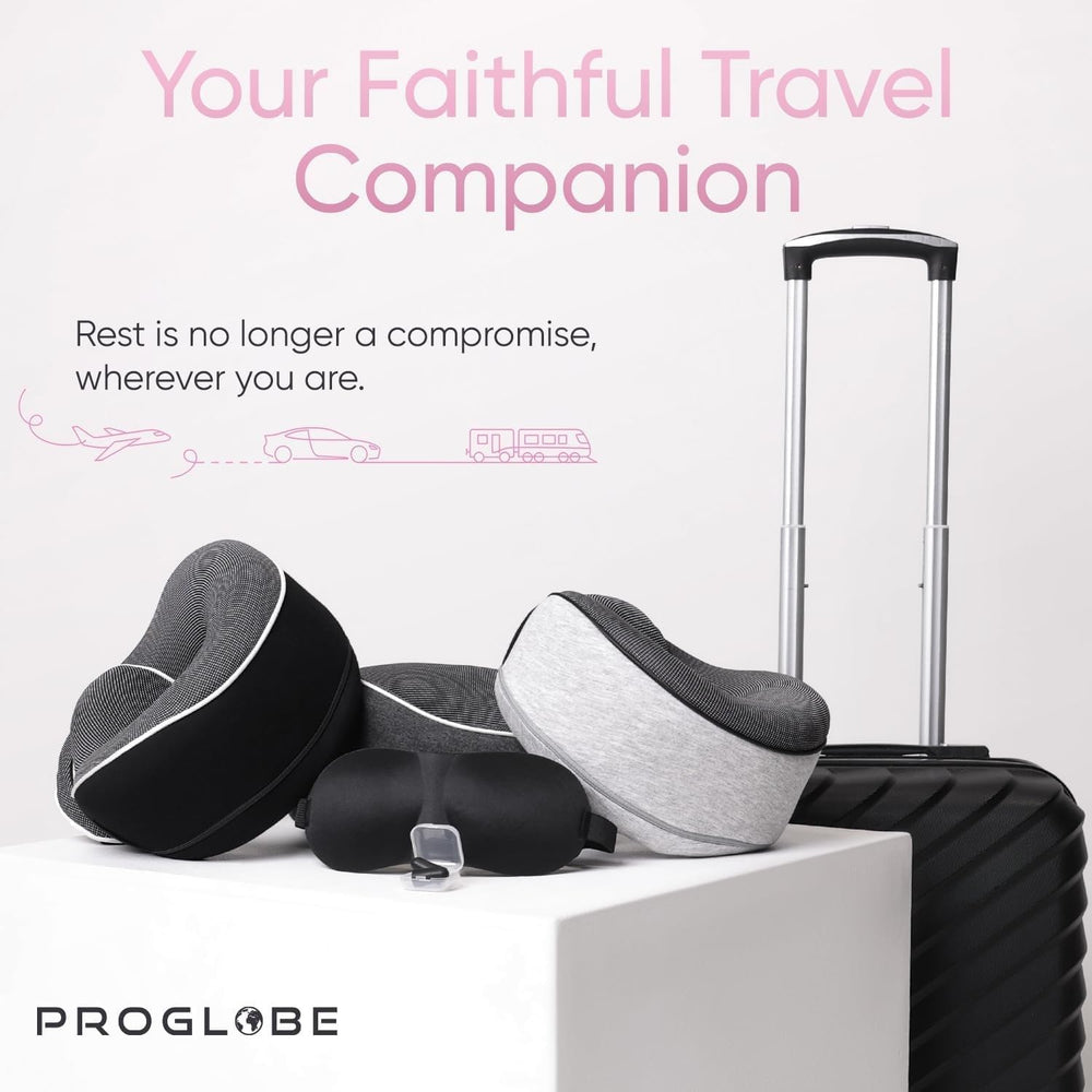Proglobe comparaison taille à la main, compact et portable