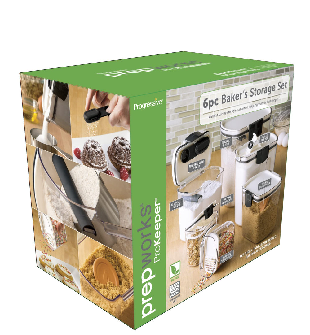 Progressive ProKeeper en utilisation versant sucre facilement et proprement