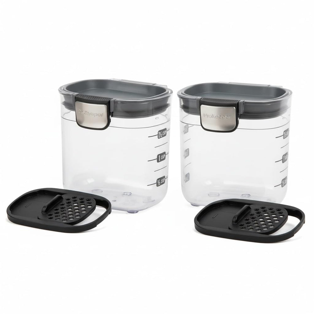 Progressive ProKeeper+ détail du couvercle avec joint silicone, protection des arômes