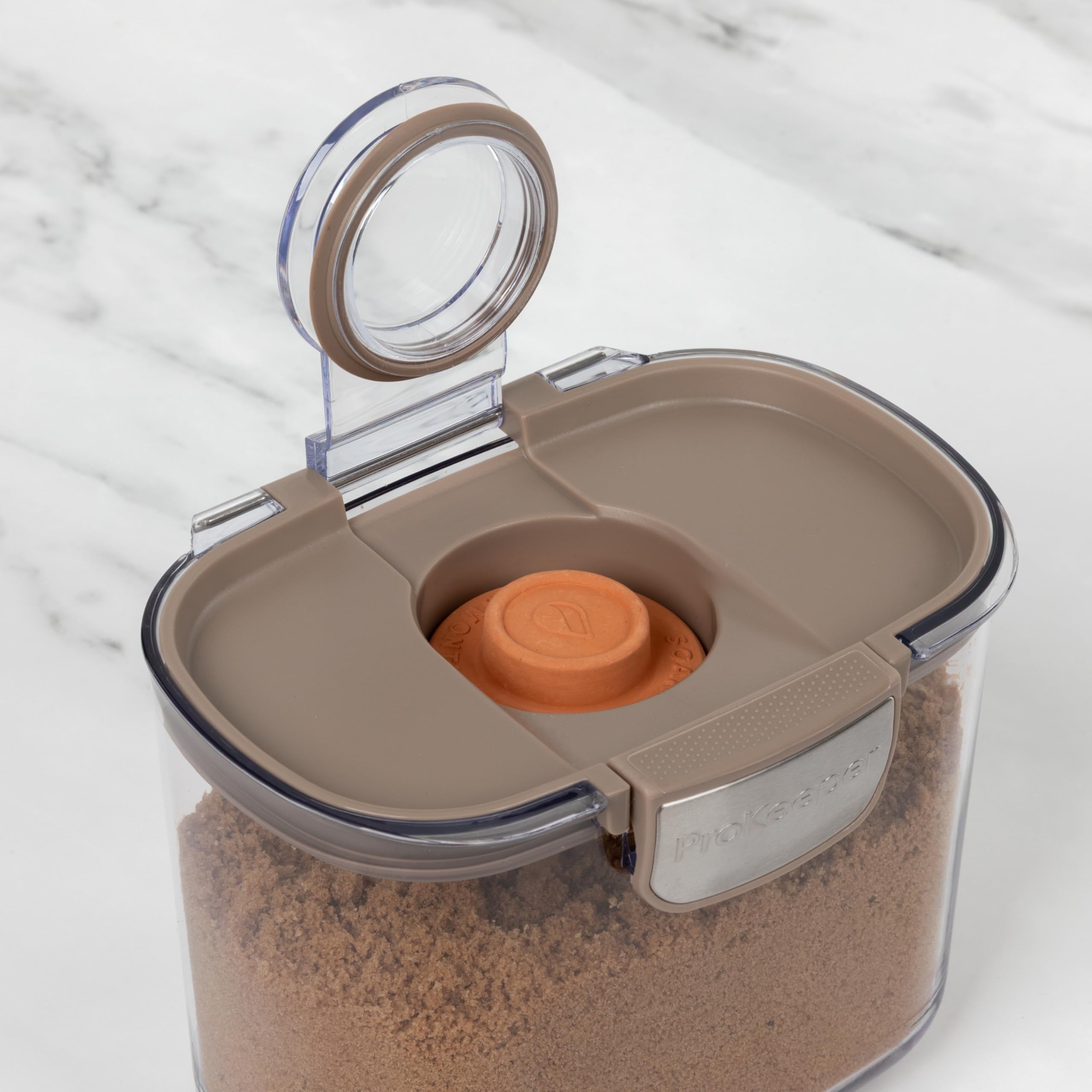 ProKeeper plus powdered sugar avec cuillère magnétique pour saupoudrer proprement