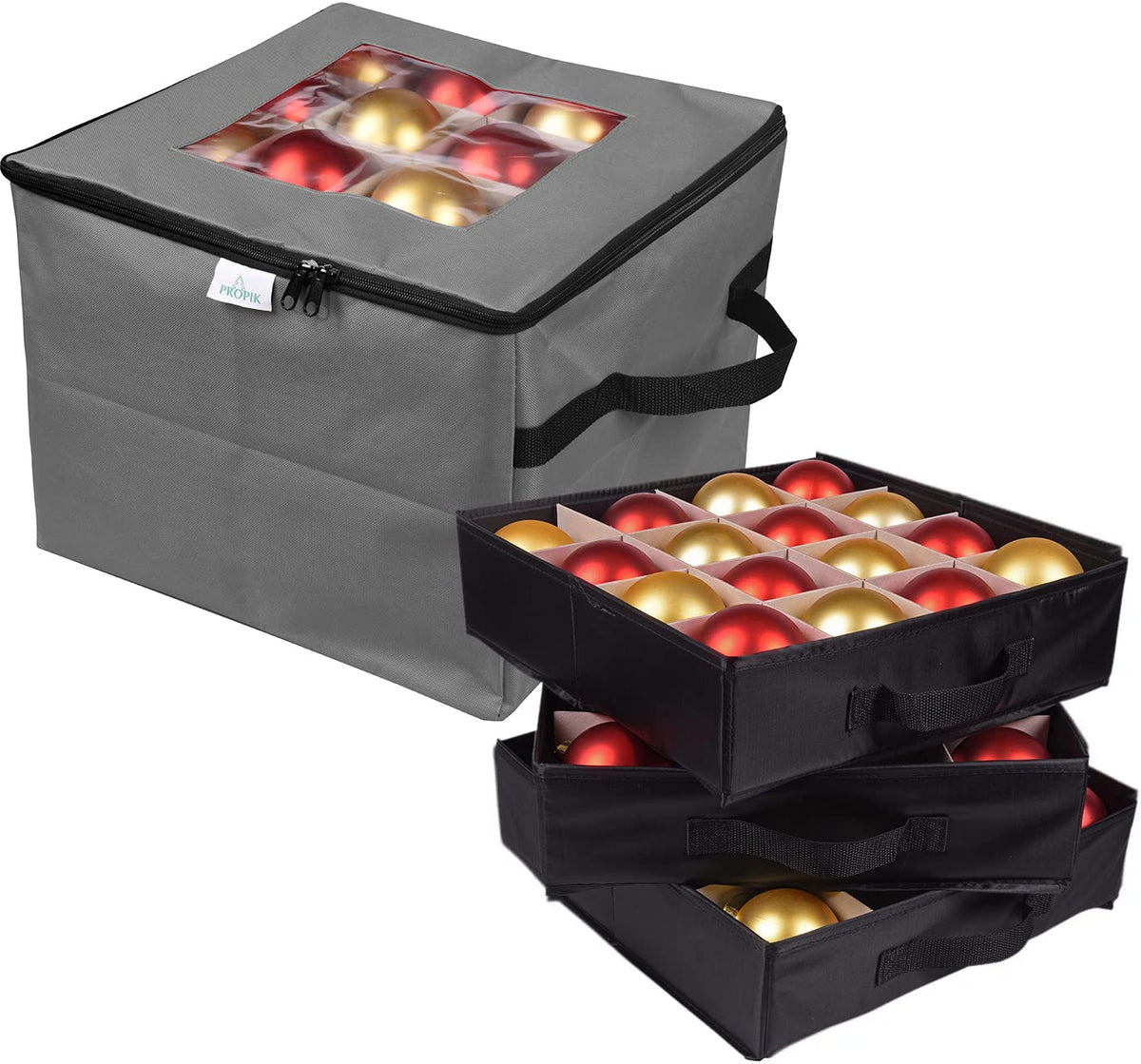 ProPik face avant du coffret montrant rangement organisé et gain d'espace