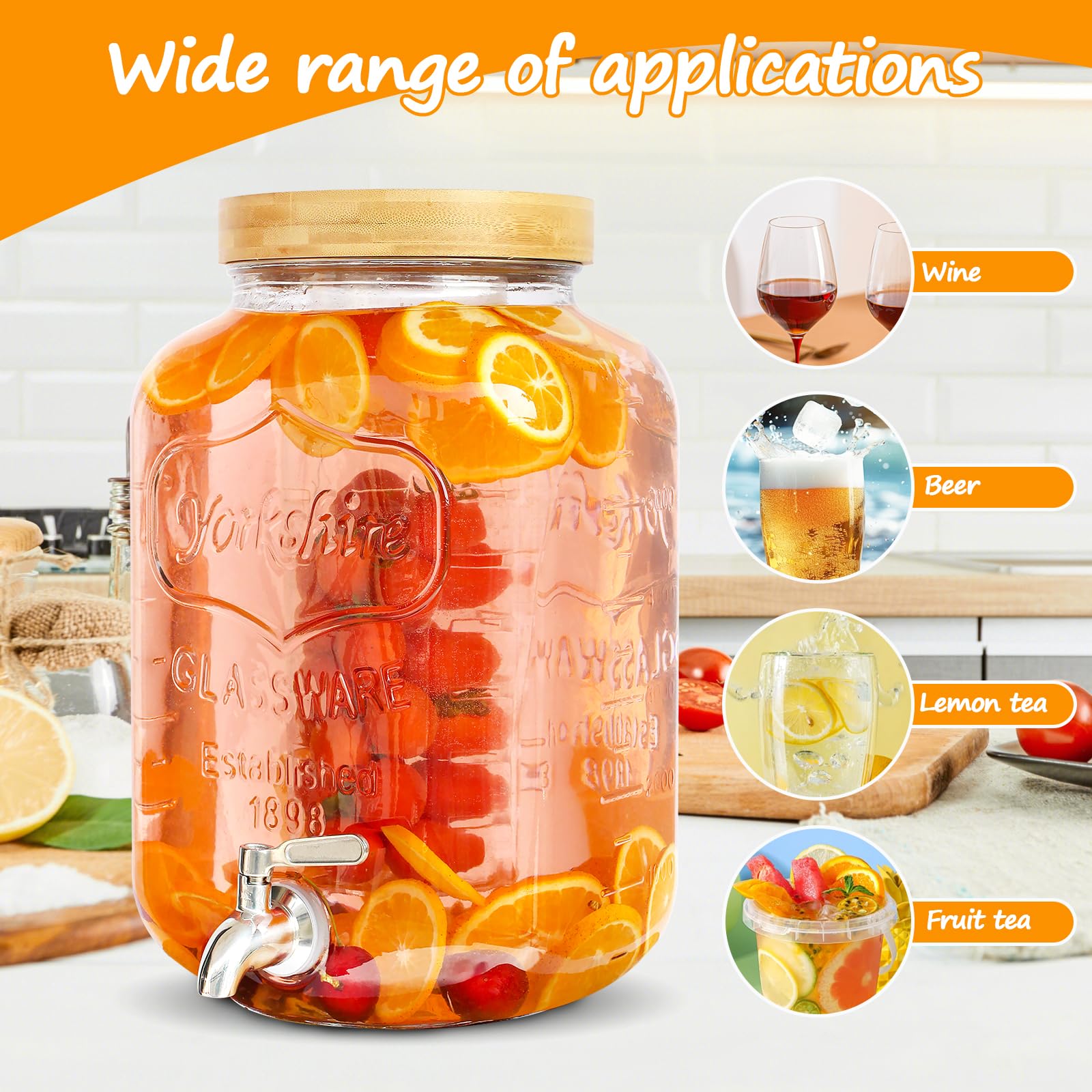 PSUTBPAT filtre à fruits illustrant infusion sans morceaux