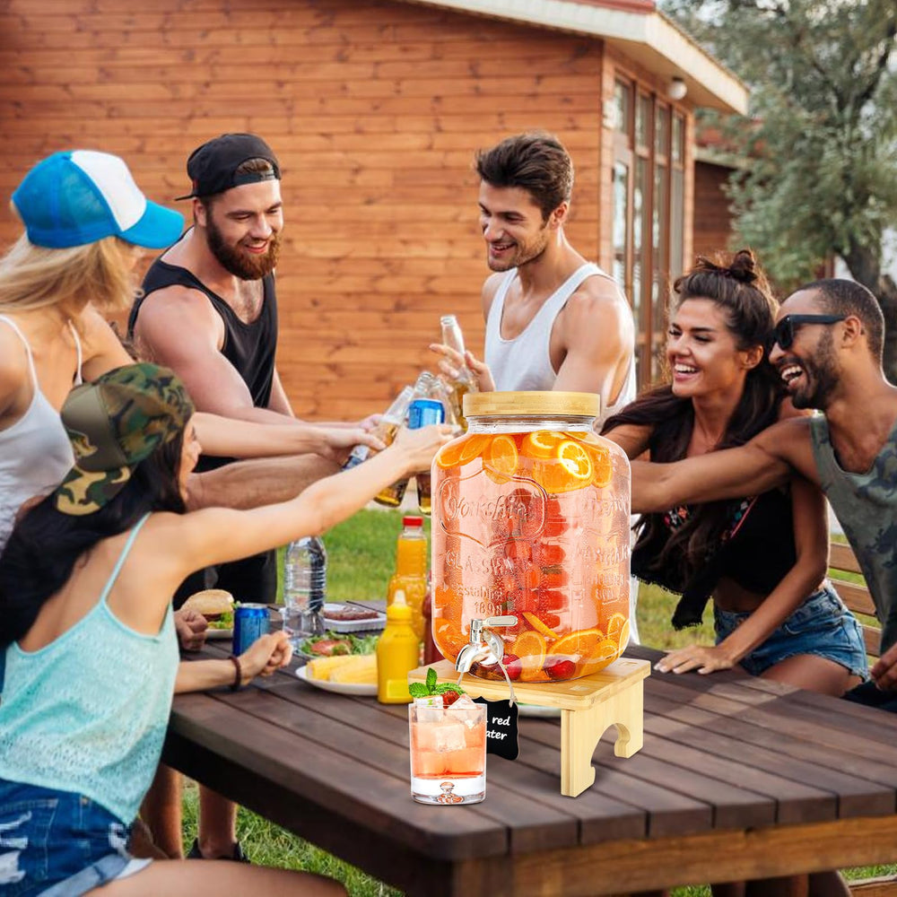 PSUTBPAT distributeur posé sur table de fête démontrant présentation élégante