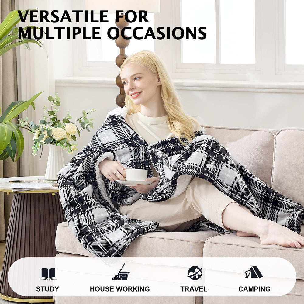 PTQ gros plan sherpa 200 GSM chaleur isolante réversible