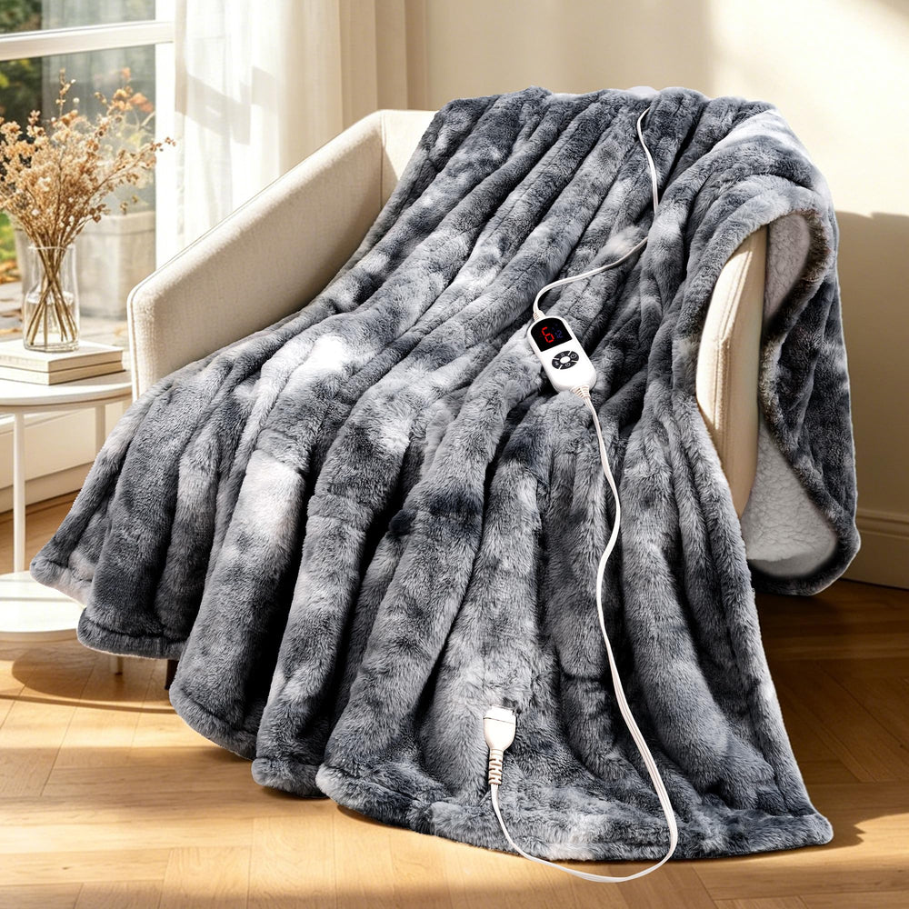 PTQ plaid face avant montrant design luxueux et chaleur immédiate