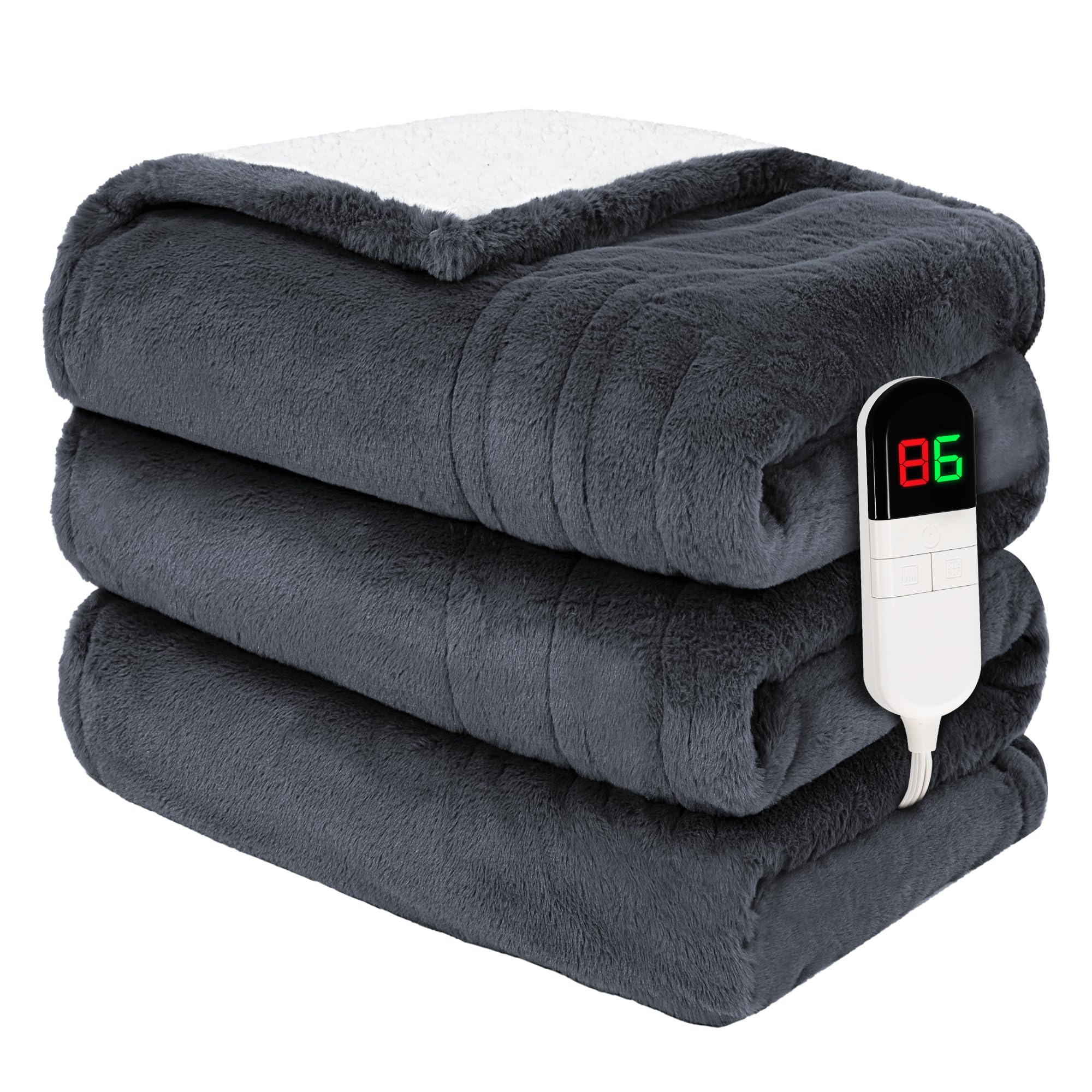 PTQ plaid face avant montrant design gris et confort