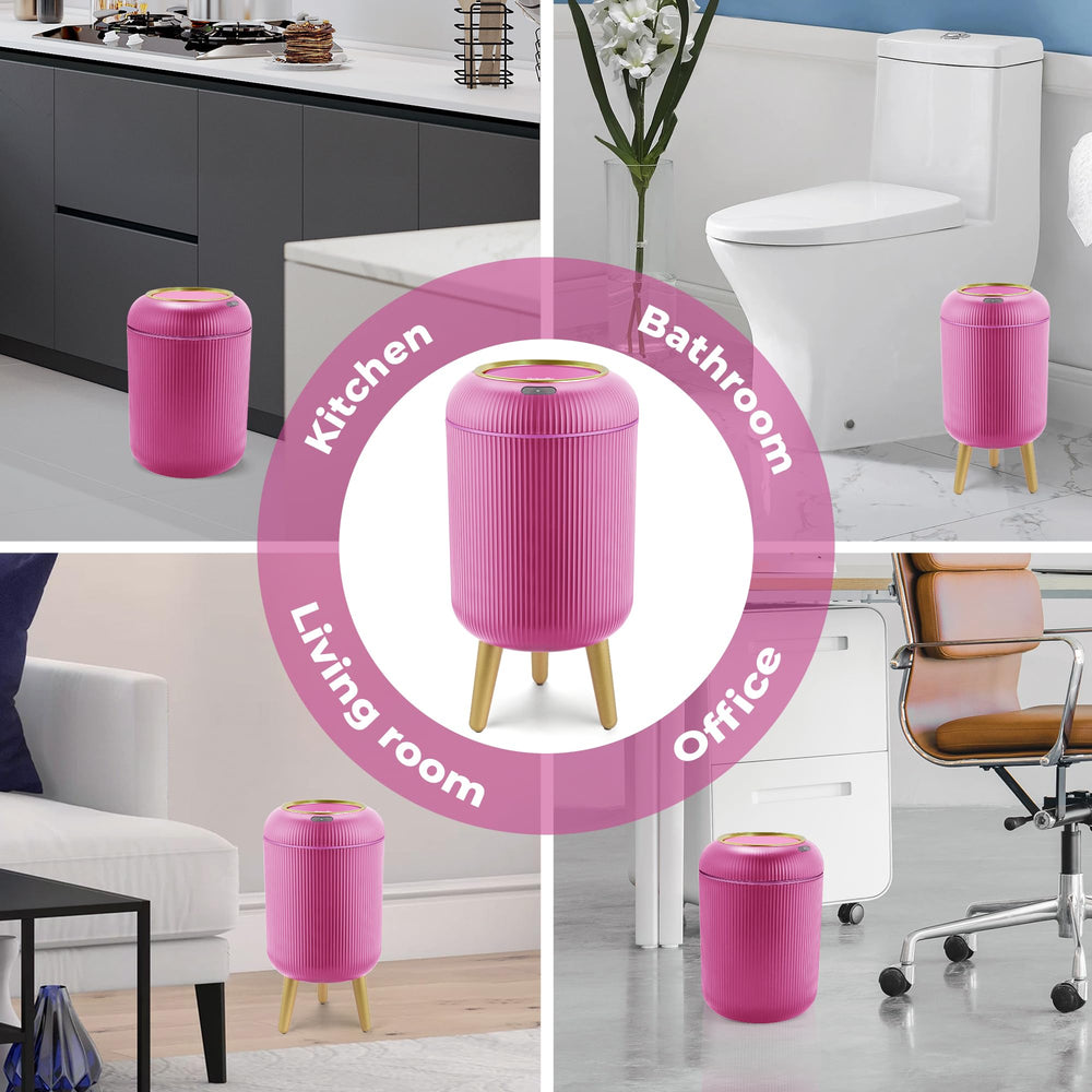 Pukomc en salle de bain décorée pour intégration discrète et propre