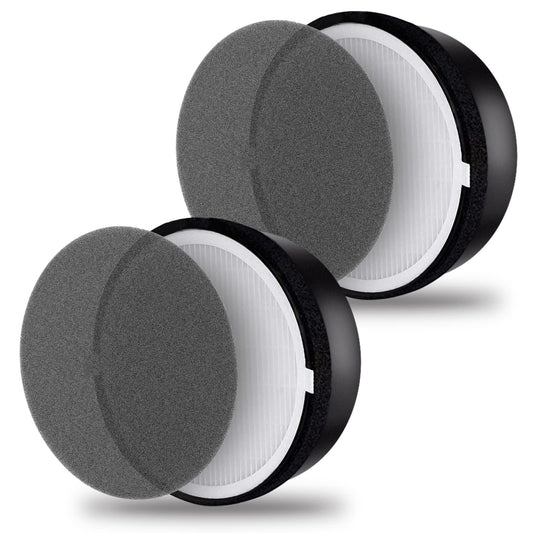 Pulluty avant emballage montrant le pack de 2 filtres et facilité de stockage
