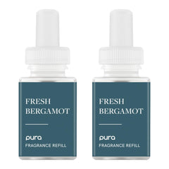 Pura pack Fresh Bergamot montrant le packaging et le bénéfice neutralisant