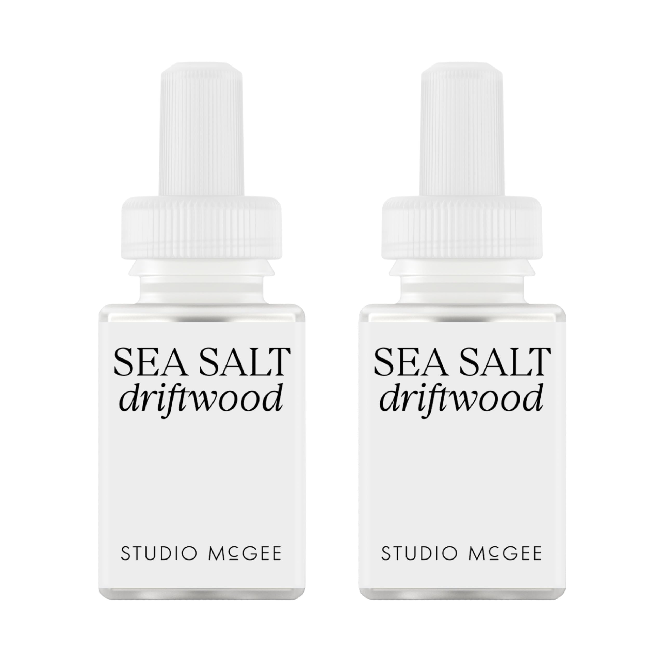 Pura Sea Salt Driftwood face de l'emballage montrant design élégant et attractif