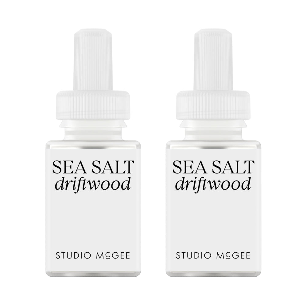 Pura Sea Salt Driftwood face de l'emballage montrant design élégant et attractif