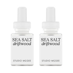 Pura Sea Salt Driftwood face de l'emballage montrant design élégant et attractif