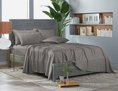 Pure Bamboo drap-housse avec poches profondes, maintien sécurisé pour matelas épais