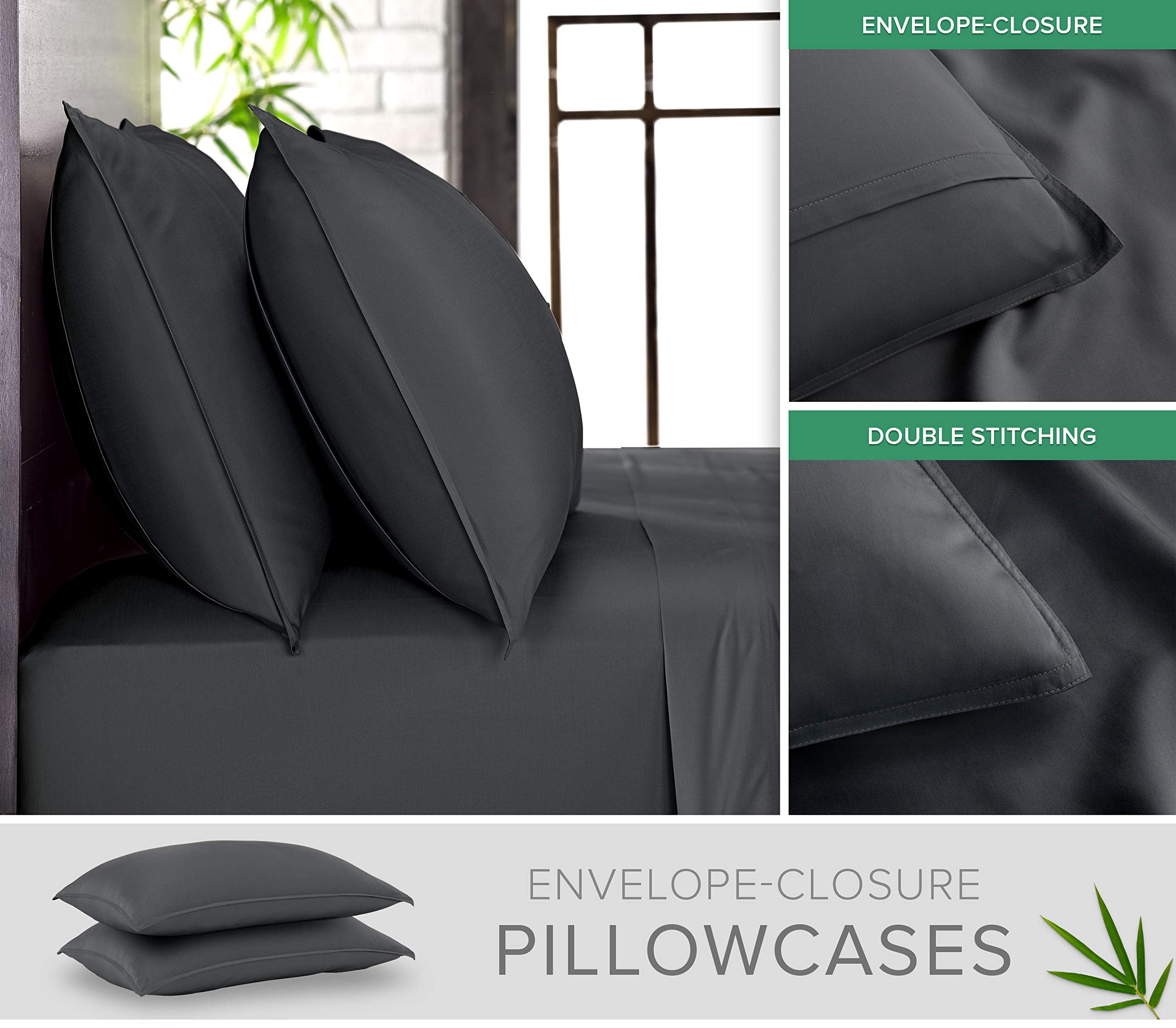 Pure Bamboo gros plan tissu viscose de bambou douce et respirante