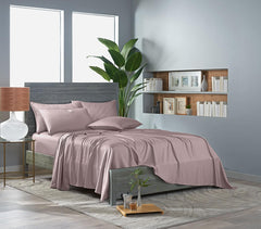Pure Bamboo lit en situation chambre contemporaine illustre confort frais