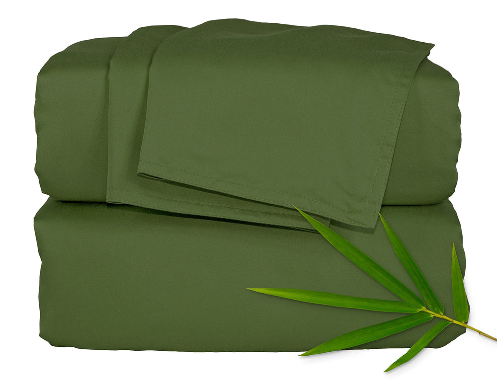 Pure Bamboo emballage parure King montrant un bénéfice rangement soigné
