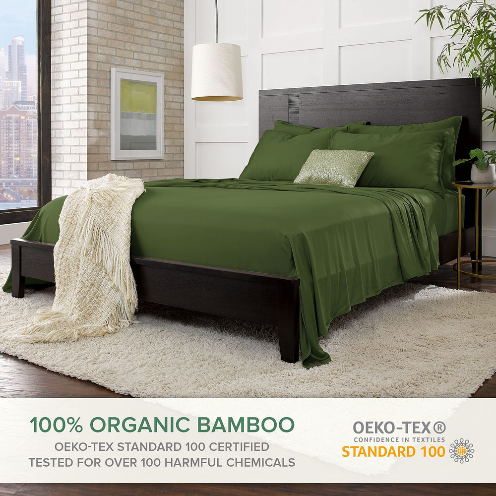 Pure Bamboo gros plan du tissu sateen pour un toucher soyeux