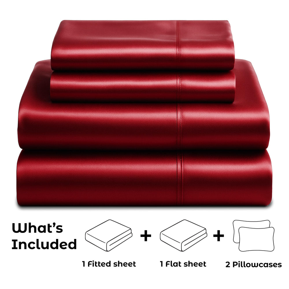 Pure Bedding taies d'oreiller King gros plan, douceur et finition soignée