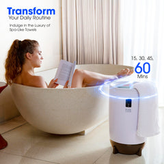 PURE CLEAN support disque parfum pour diffuser une senteur relaxante