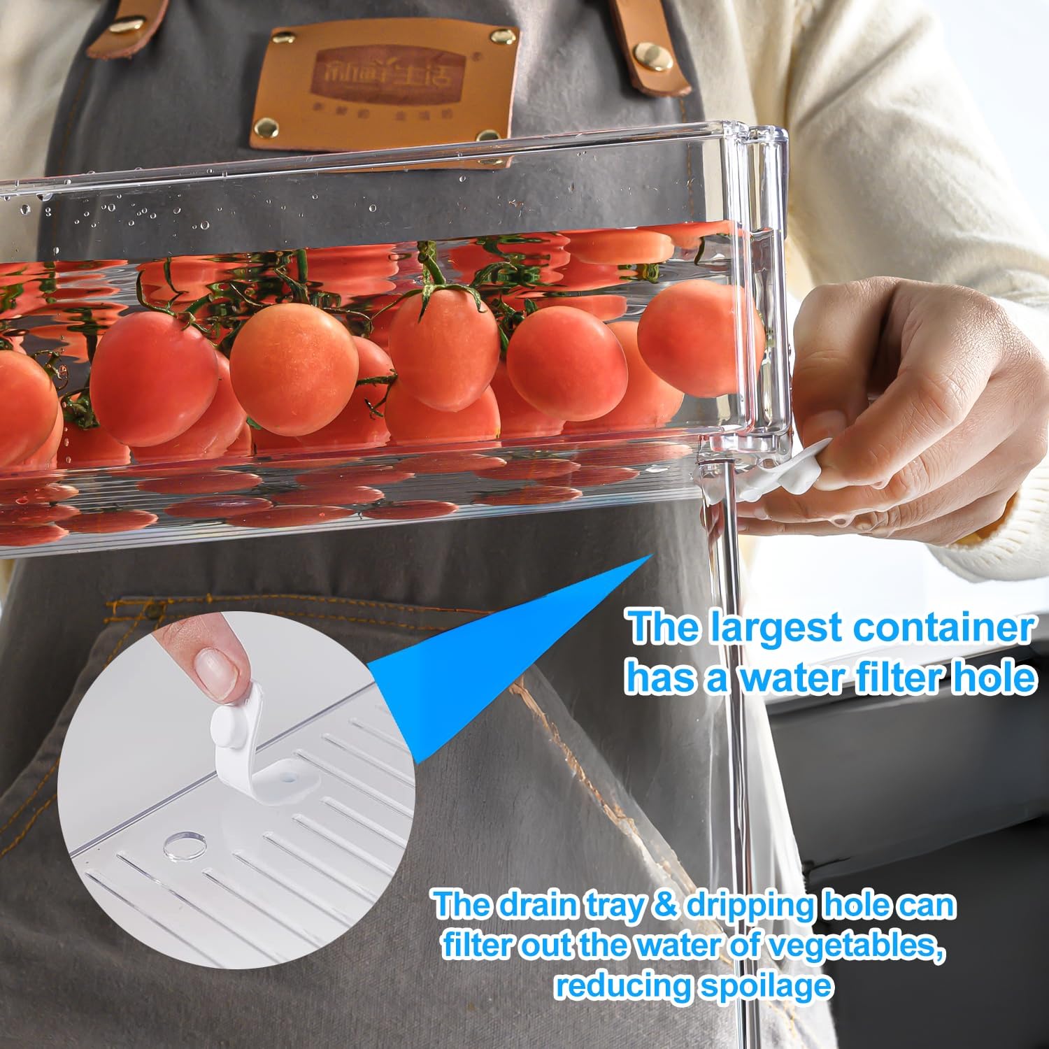 Pure Future couvercles séparés posés montrant l'étanchéité et l'empilabilité