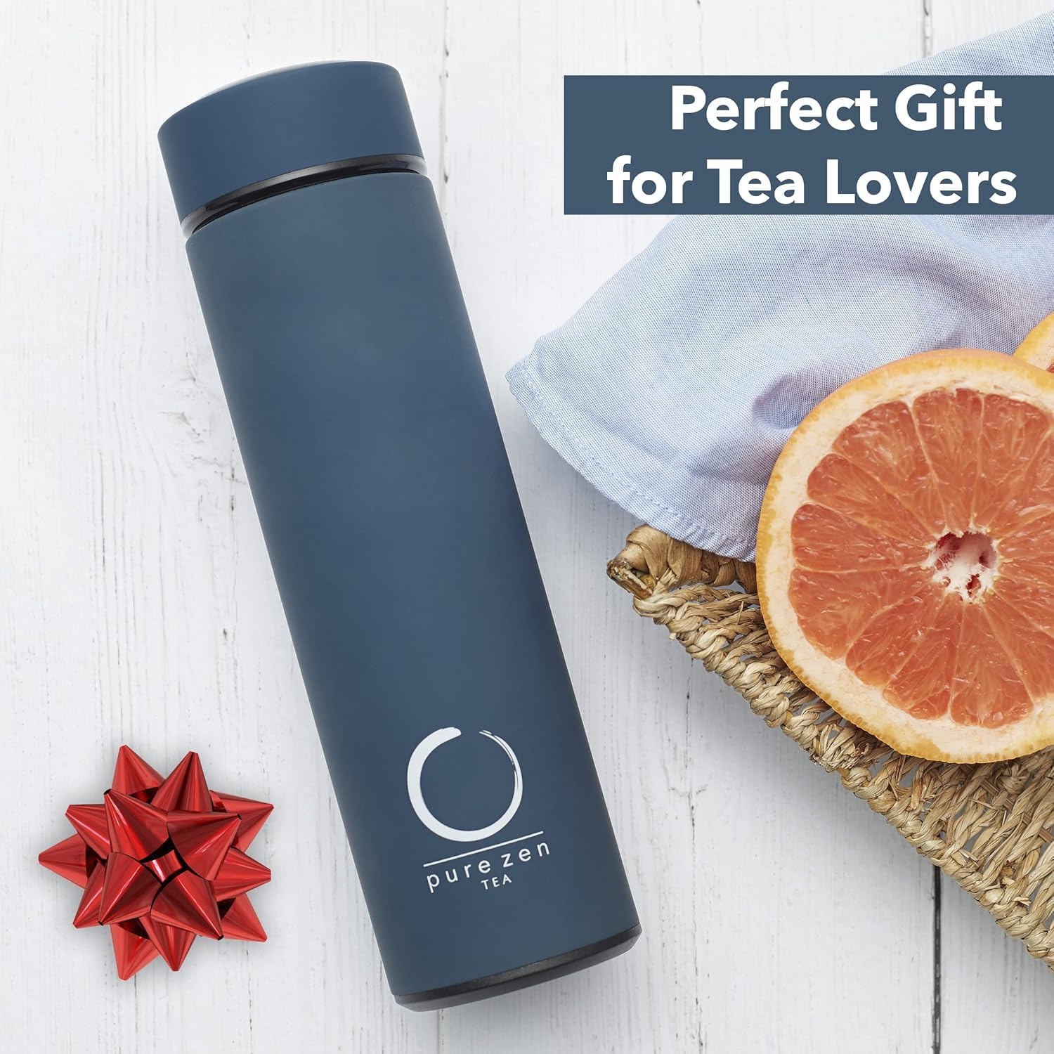 Pure Zen Tea packaging cadeau prêt à offrir avec finition soignée