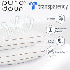 puredown gros plan du matelassage losange pour maintien et esthétique